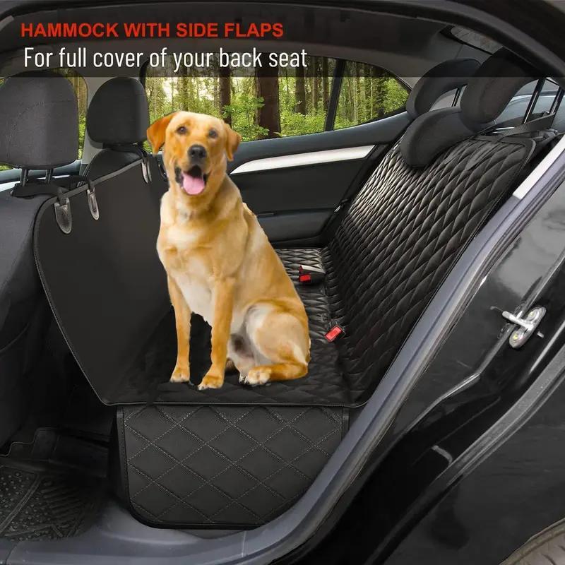 Orange Single-layer Hard Board Rear Seat Pet Travel