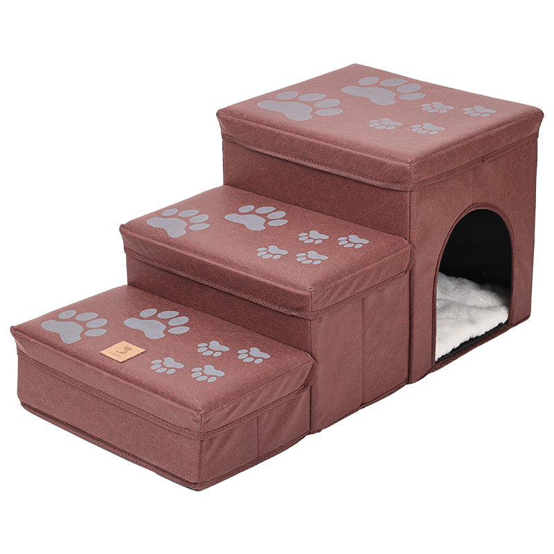Foldable Dog Stairs With Storage