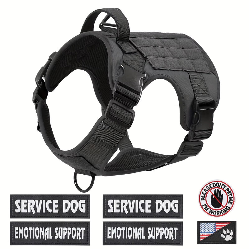 American Local Tactical Pet Boobs Service Dog Harness Vest