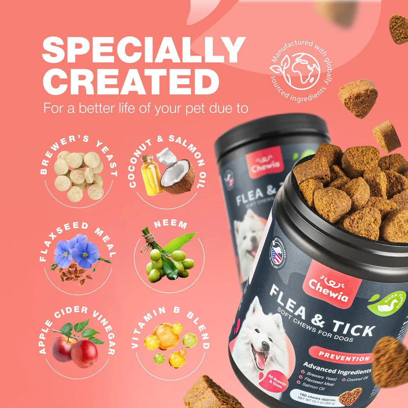 Dog Flea And Tick Treatment Chews FleaTick Prevention