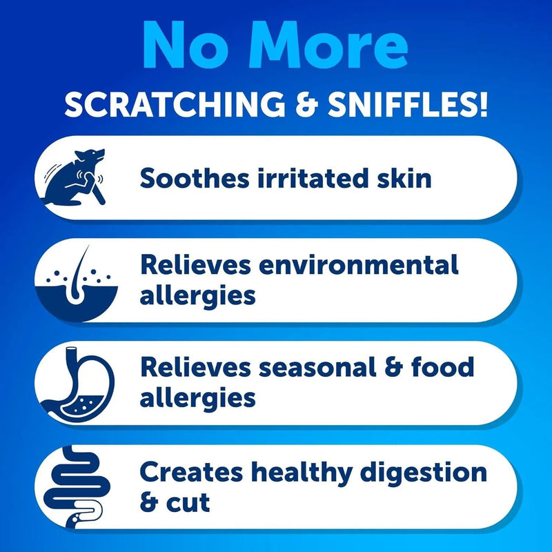 Dog Allergy Relief Chews Itching Skin Relief For Dogs