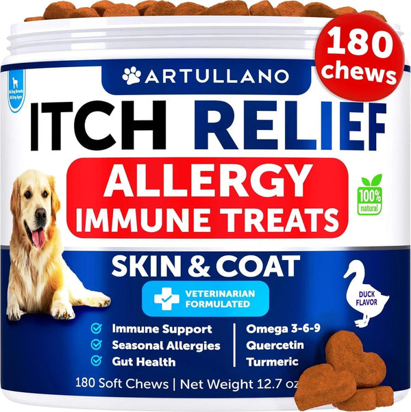 Dog Allergy Relief Chews Itching Skin Relief For Dogs