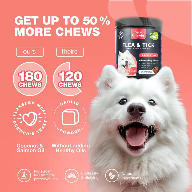 Dog Flea And Tick Treatment Chews FleaTick Prevention