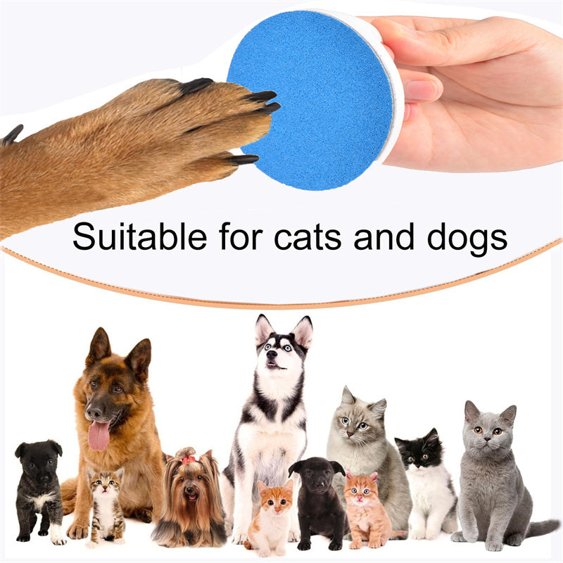 Dog Scratch Board For 360 Rotating Pets Claw Trimmer Scratcher
