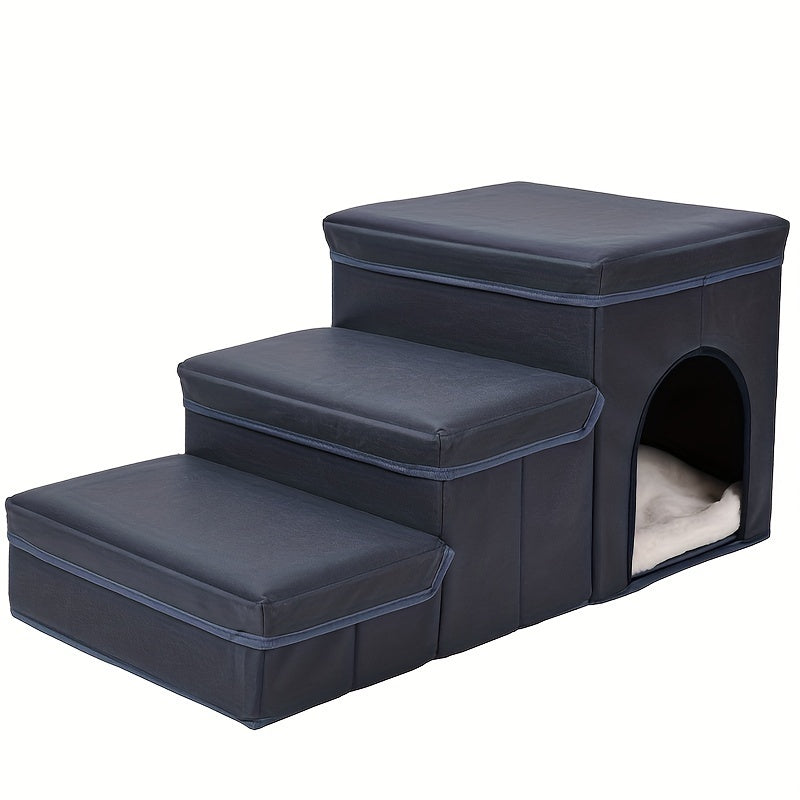 Foldable Dog Stairs With Storage