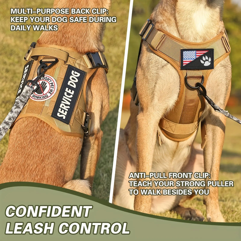 American Local Tactical Pet Boobs Service Dog Harness Vest