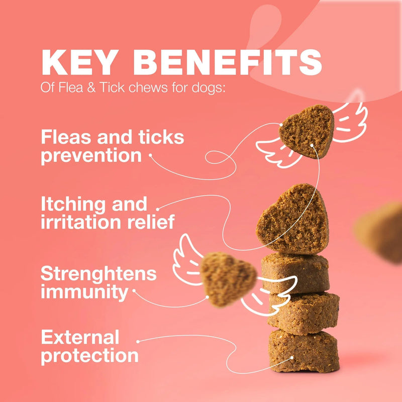 Dog Flea And Tick Treatment Chews FleaTick Prevention